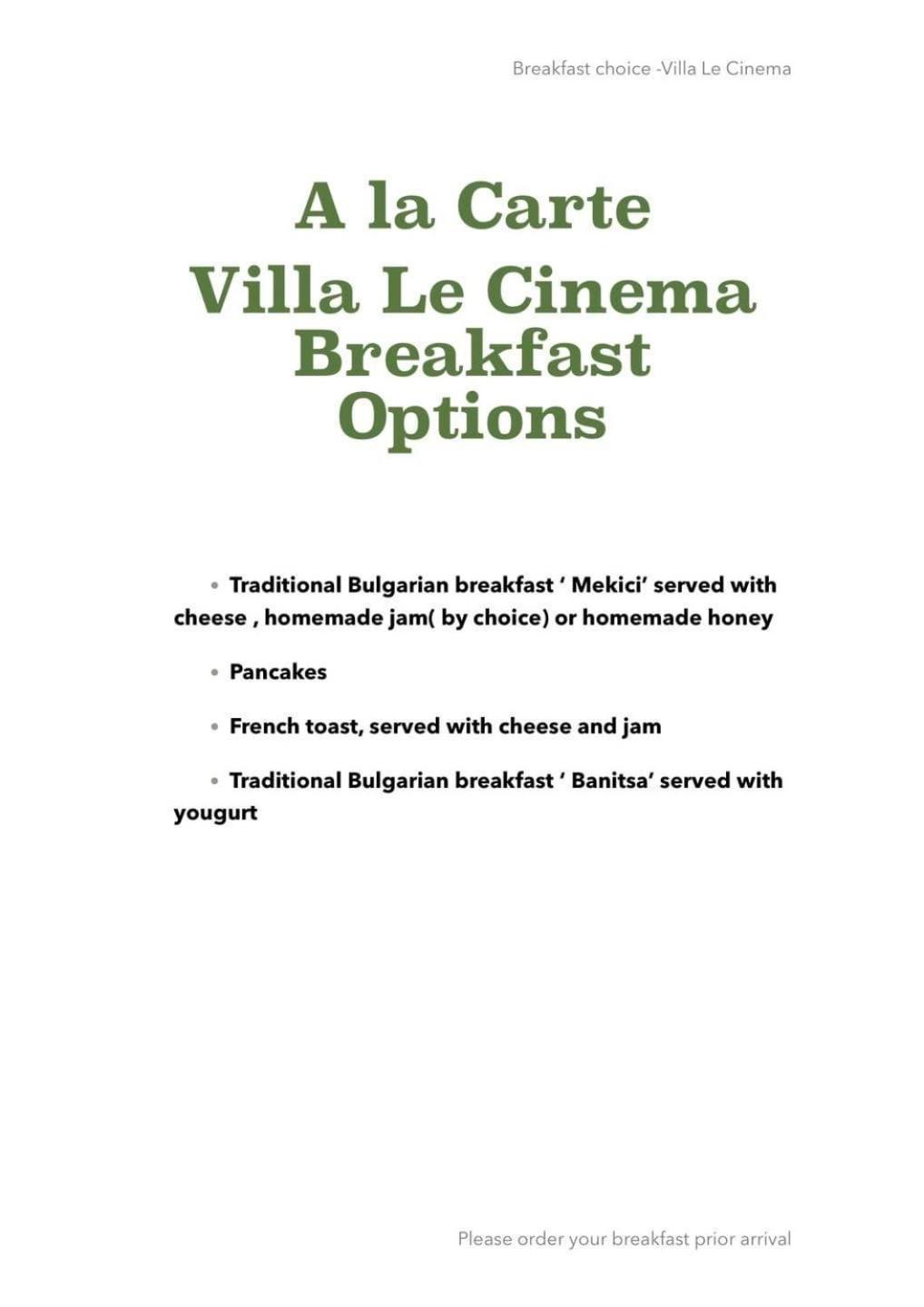 Villa Le Cinema Shiroki Dol Eksteriør bilde